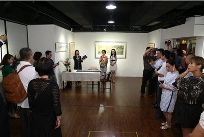 丹青傳韻 愛(ài)新覺(jué)羅文嘉、恒錦宮廷畫(huà)展在港舉辦 共促文化藝術(shù)交融